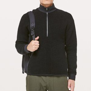 Lululemon Mens Tundra Trek 1/2 Zip Jacket Fleece L